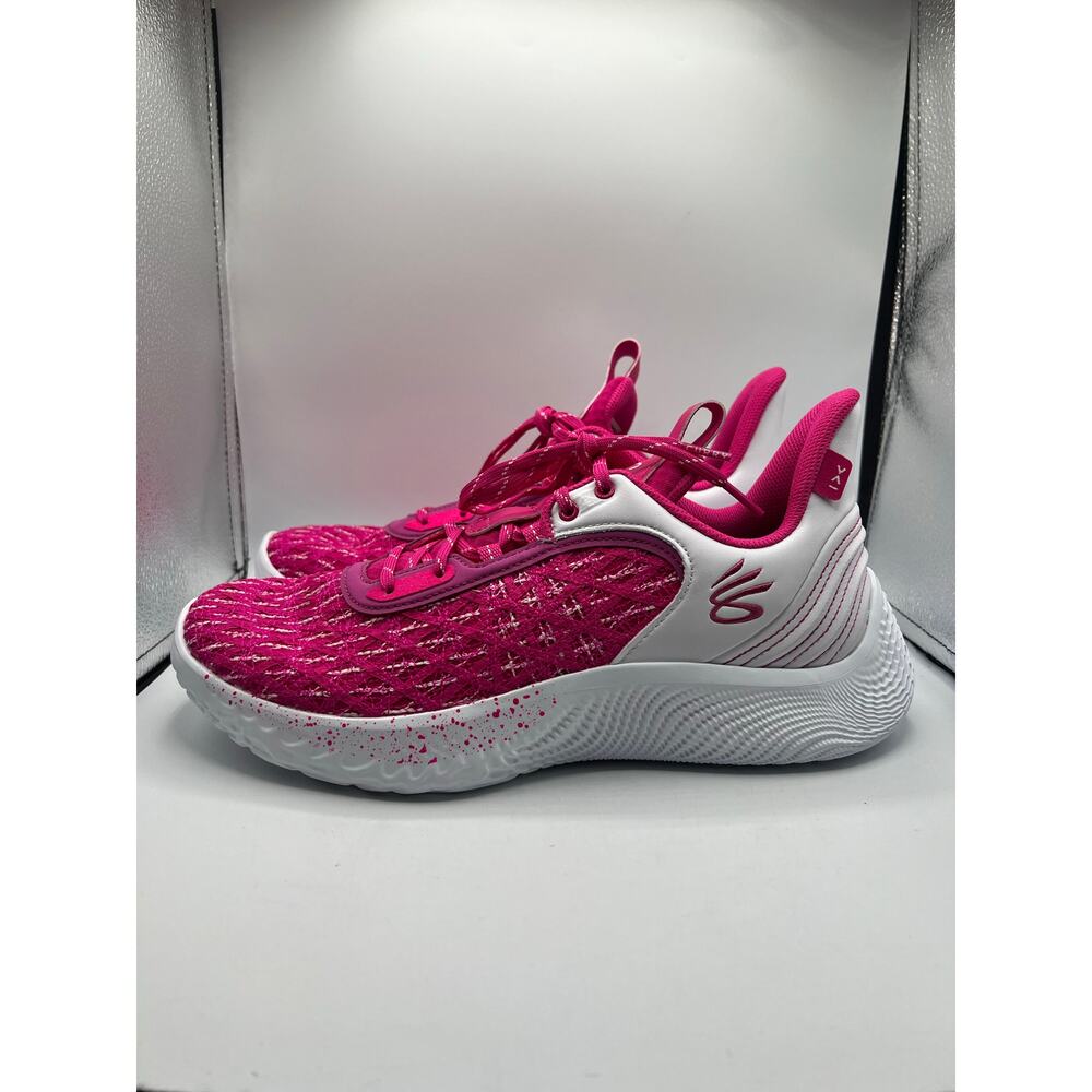 Curry Brand Curry Flow 9 Team “While Tropic Pink” size 10 men’s